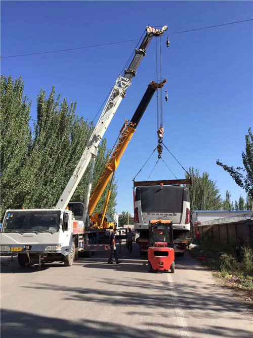 孟州市港口集装箱搬运案例